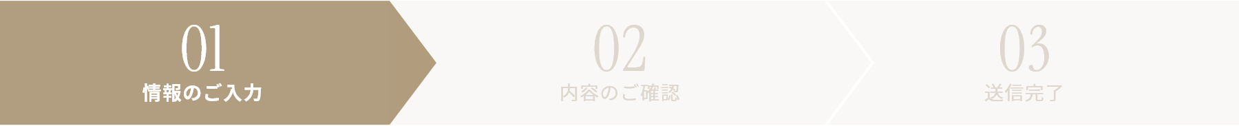 01情報のご入力